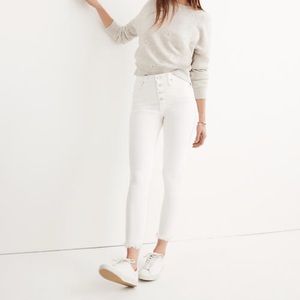 Madewell 10” skinny crops